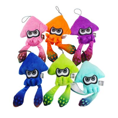 25cm Splatoon Inkling Squid Plush Toy Stuffed Animals Pendant Doll 1