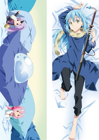Regarding Reincarnated To Slime Pillowcase Cartoon Anime Character Rimuru Shuna Milim Dakimakura Cover Hugging Body Pillow 1
