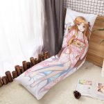Sword Art Online Asuna Dakimakura Anime Two-Side Printed Hugging Body Long Pillow Cover Kawaii Otaku Waifu LOLI Pillowcase 3