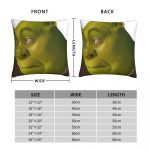 Shrek Meme Square Pillowcase Cushion Cover funny Home Decorative Sofa Nordic 45*45cm 3