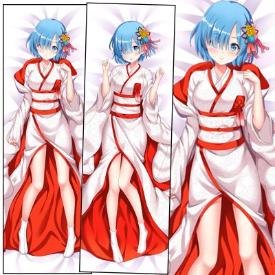 Anime Re:Life In A Different World From Zero Dakimakura Rem Character Pillowcase Cosplay Hugging Body Pillows Otaku Pilow Cover 1