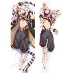 Anime Game Genshin Impact Arataki Itto Dakimakura HD Cosplay Huggable Body Otaku Male Bedding Pillow Cover DIY Custom Pillowcase 2