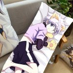 Anime Hunter X Hunter Killua Zoldyck Cosplay Hugging Body Pillow Cover Case 2- Side Printed Bedding Pillowcases Peachskin 3
