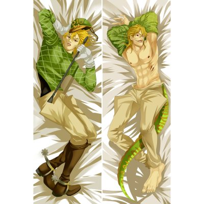 50x180cm Anime JoJo Bizarre Adventure Kujo Jotaro Pillow Case Cosplay Hugging Body Dakimakura Bed Pillow Cover 1