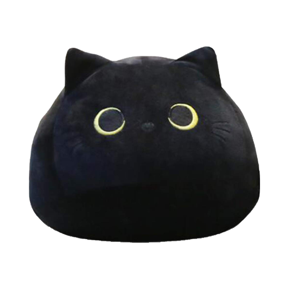 Black Cat Plush Toy Soft Kawaii Plushie Anime Pillows Lovely Cartoon Animal Stuffed Doll Girls Valentine Day Gifts Ornaments 1