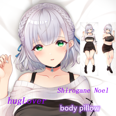 Dakimakura Anime Shirogane Noel（VTuber） Body Pillow Double-sided Print Life-size Cover 1