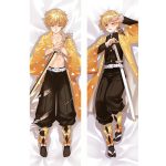 Demon Slayer Kimetsu no Yaiba Anime Cosplay Body Love Pillow Case Agatsuma Zenitsu Dakimakura Cushion Cover Hugging Otaku Gift 1