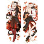 Genshin Impact Kaedehara Kazuha Cosplay Hugging Body Pillowcase Dakimakura Kazuha Costume Otaku Throw Pillow Cover  Pillow Case 2