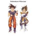 Goku Vegeta Cosplay Dakimakura Pillowcase Anime Body Pillow Male Long Backrest Bed Pillow Cushion Two Side 150X50 Boho Décor 1