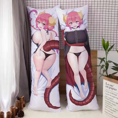 Anime Kobayashi-san Chi No Maid Dragon Dakimakura Pillow Case Tohru KannaKamui Pillow Cover Otaku Hugging Body Pillowcase Gift 1