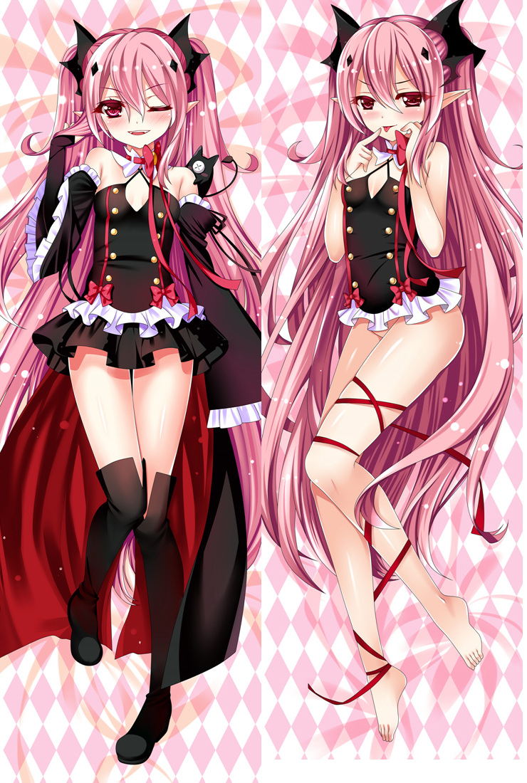 Seraph of the End Krul Tepes Anime Dakimakura Pillow Case - Custom Body  Pillow