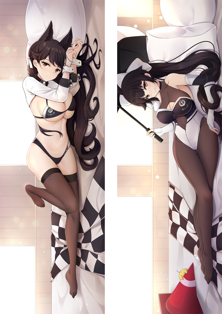 Azur Lane Takao&Atago Racing Suits Anime Dakimakura Pillow Cover - Custom  Body Pillow