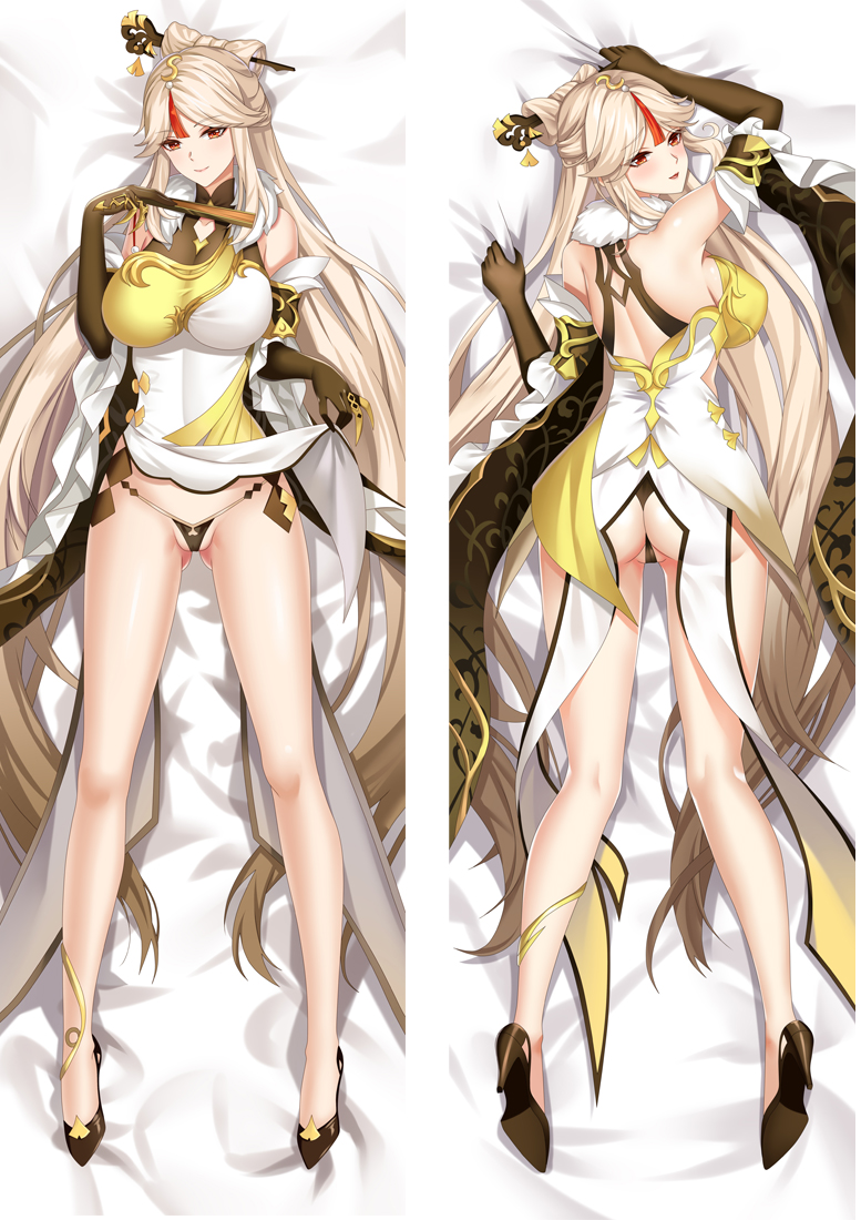 Genshin Impact Ningguang Anime Dakimakura Body Pillow Cover - Custom Body  Pillow