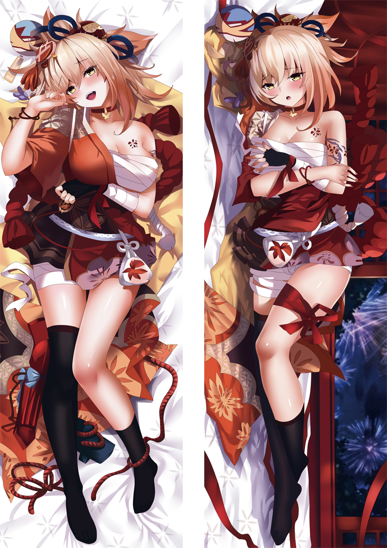 Genshin Impact YOIMIYA Anime Dakimakura Body Pillow Cover - Custom Body  Pillow