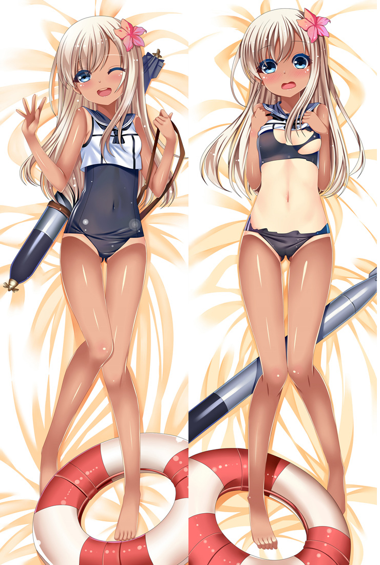 Kantai Collection LO500 Anime Dakimakura Pillow Cover - Custom Body Pillow