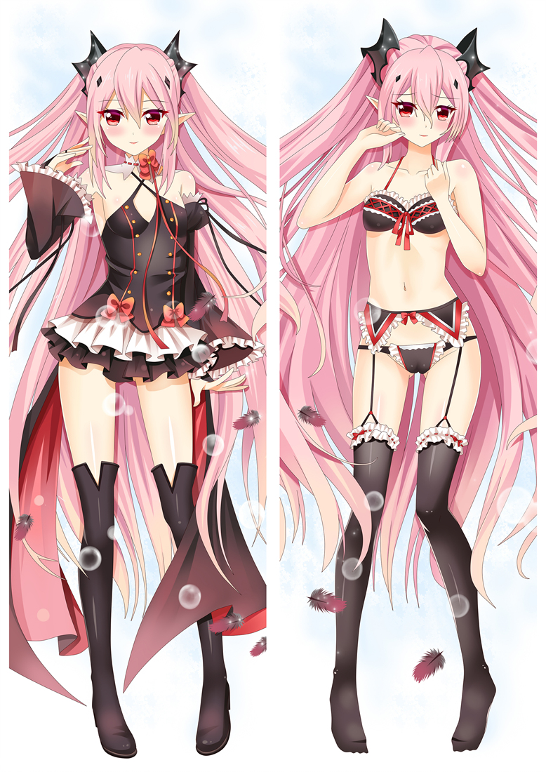 Seraph of the End Krul Tepes Anime Dakimakura Pillow Cover - Custom Body  Pillow