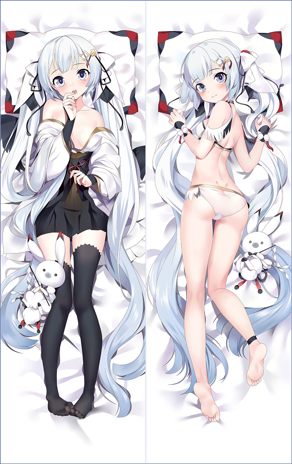 Vocaloid Bocaro Hatsune Miku 2018 Snow Miku Anime Dakimakura Pillow Cover -  Custom Body Pillow