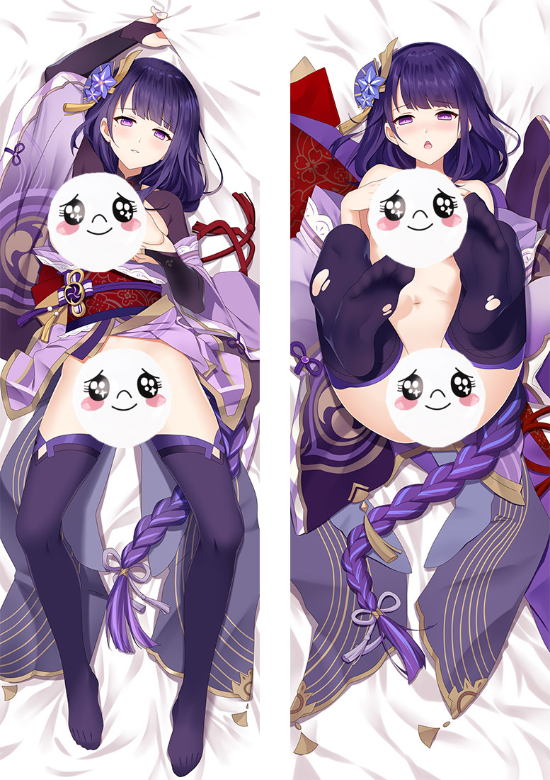 Genshin Impact Raiden Shogun Baal Anime Dakimakura Pillow 3D Japanese Lover  Pillow - Custom Body Pillow